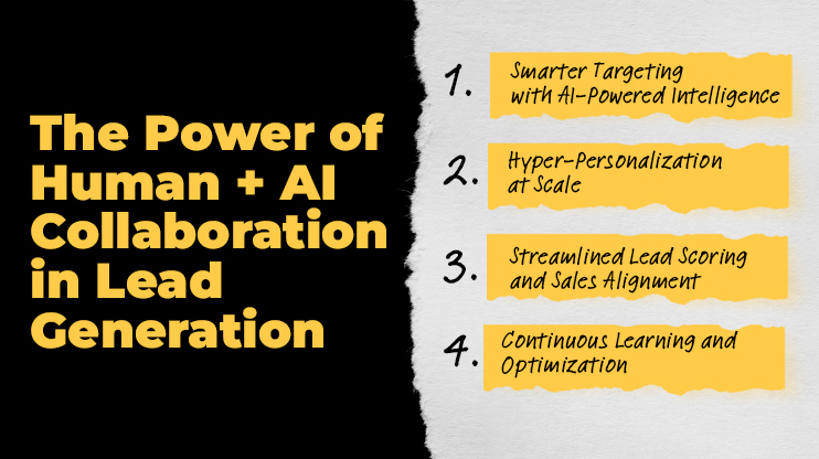 The Power of Human + AI Collaboration in Lead Generation