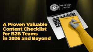 A Proven Valuable Content Checklist for B2B Teams in 2026 and Beyond