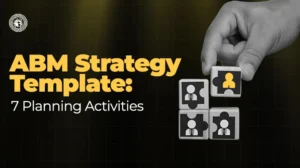 ABM Strategy Template 7 Planning Activities